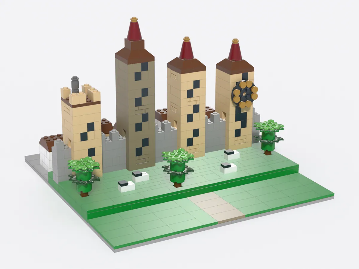 Museggmauer model, hero view