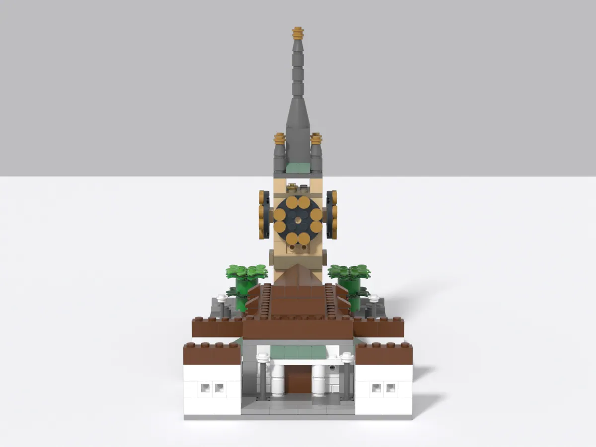 St. Peter model, front