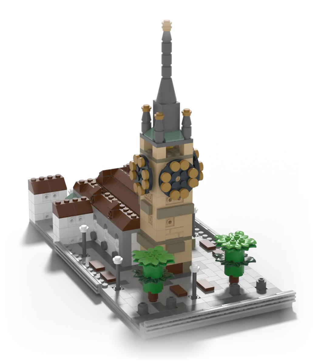St. Peter model, hero view